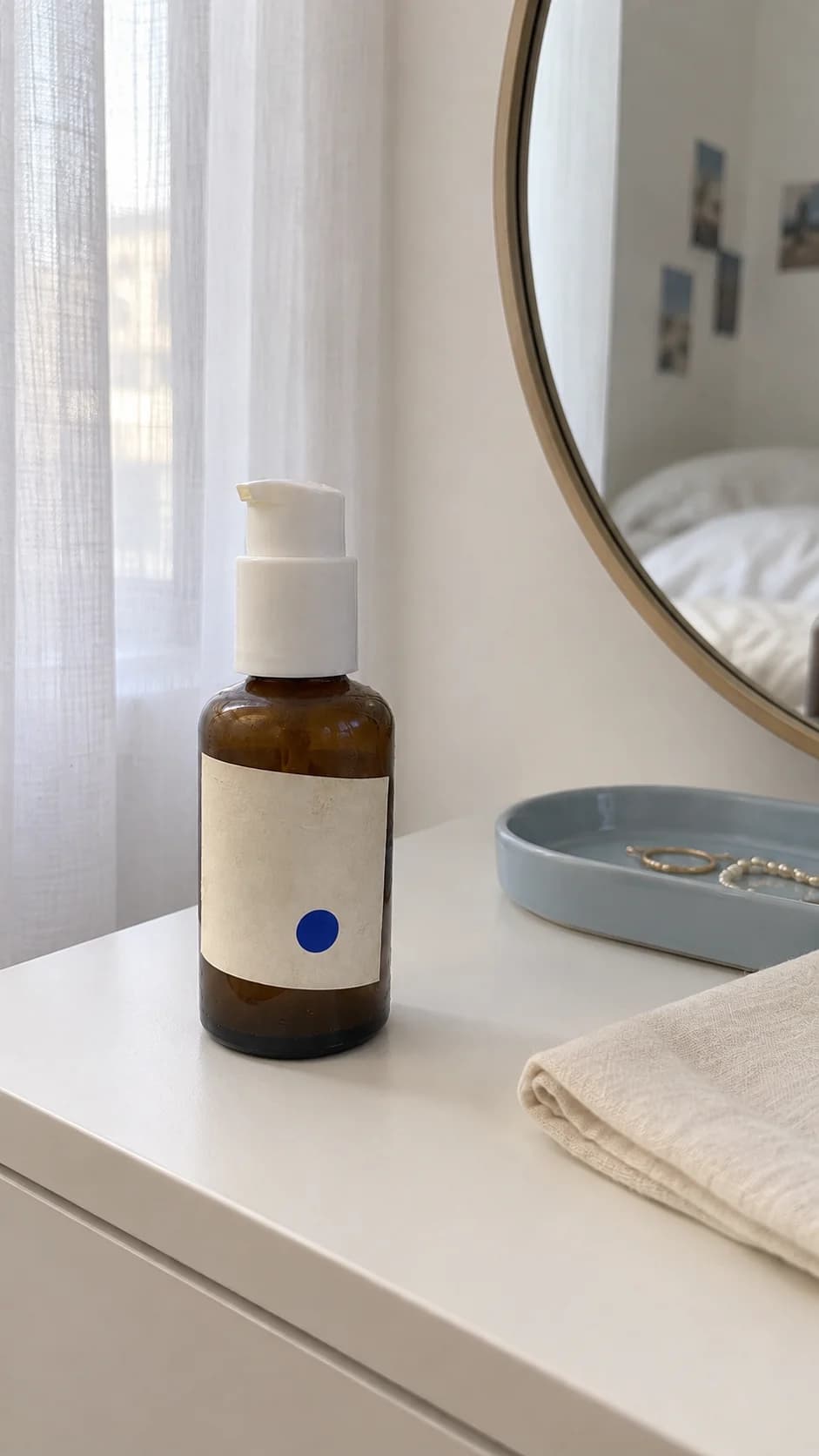 Reference image of an amber skincare serum
